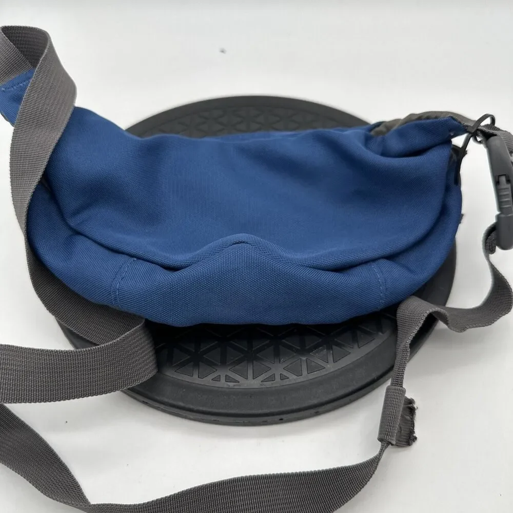Jansport Fanny Pack Blue/Grey Hip Waist Bag EUC